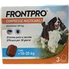 Boehringer Frontpro Compresse Masticabili 3 Compresse cani 10-25Kg