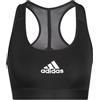 adidas PWR Ms Reggiseno Sportivo, Nero, XXS Donna