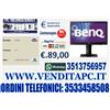 BenQ X PC Computer fisso Monitor 24" BENQ BL2400 USATO RICONDIZIONATO GARANTITO