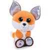 NICI Glubschis: L'Originale - Volpe Glubschis Runizzi 15cm I Volpe Giocattolo Seduta con Grandi Occhi Luccicanti I Animale di Pezza per gli Amanti dei Peluche