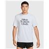 Nike T-Shirt Dri-FIT Nike Track Club Bianco Uomo