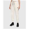 Nike Joggers Sportswear Tech Fleece Mid-Rise Bianco Donna