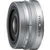 Nikon NIKKOR Z DX 16-50mm f/3.5-6.3 VR, Obiettivo Grandangolare ultra-portatile, AF Silenzioso, Meccanismo di Ritrazione, Argento [Nital Card: 4 Anni di Garanzia]