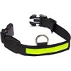 Arquivet - Collare luminoso per cane LED giallo - Taglia S 28-40 cm/2,5 cm