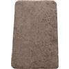 Brandsseller Tappeto da bagno 70x120 cm Tappetino da bagno Zerbino da bagno Tappeto da doccia rettangolare in ciniglia antiscivolo assorbente lavabile in lavatrice - Taupe