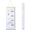 Heyu-Lotus 200 x 20 cm bambini altezza grafico appeso parete tela rimovibile