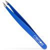 remos professional body care REMOS Pinzetta combinata in acciaio inox 9,5 cm - 2in1 per doppie punte e capelli - Blu scuro