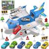 kramow Giochi per Bambini 3+ Anni, Aeroplano Giocattolo 21 in 1, Giocattoli per Bambini 3+ Anni, Set di Macchine Giocattolo, Regalo Bambino Maschio 4 5 6 anni