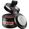 IMPERIO Polvere per capelli IMPERIO - Correttore per infoltimento capelli per donna e uomo, mascara per capelli waterproof per nascondere la ricrescita - 4g (rosso scuro)
