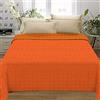 BANZAII TEXTILE INNOVATOR ONLINE Banzaii trapuntino matrimoniale, copriletto trapuntato mezza stagione, autunnale, primaverile arancio chiaro/arancio scuro effetto seta