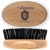 ARRISON ☆ARRISON® BEARD☆ Spazzola Barba Uomo 100% Made In Italy - Manico in Legno di Faggio e Setole in Cinghiale Rinforzato Nylon - Realizzata Interamente in Italia da Maestri Artigiani