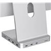 Inateck Hub USB C per iMac, Docking Station Compatibile con iMac 24 Pollici 2021/2023, 8-in-1 Hub USB 3.2 in Alluminio con alloggiamento 10Gbps SSD NVMe, USB A/C 3.2 e Slot per schede SD, DK2001