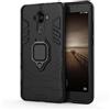 CHcase Huawei Mate 9 Custodia, 2 in 1 Armour Stile Resistente Hybrid Dual Layer Armatura Defender PC + TPU Custodie Case Cover con Supporto Magnetico per Auto per Huawei Mate 9 -all Black