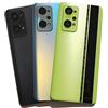 Generic SHOWGOOD 6.6 per Realme GT Neo2 Copertura posteriore della batteria Alloggiamento della fotocamera Telaio Obiettivo di Vetro per Realme GT Neo 2 RMX3370 (nero)