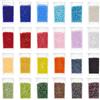 PH PandaHall 24 Colori Perline Semi di Vetro 2mm Perline di Colori, Mini Perlines Distanziali Rotonde per Orecchini Pendenti Bracciale Gioielli Fai Da Te, Foro:1mm