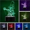 Wolobox | Lampada da videogioco Vivi Final Fantasy 9 FFIX | Decorazione ambienti | Luce notturna colorata | Illuminazione USB fissa o carosello | Adulti e bambini