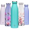 B2DO for GH Borraccia Termica 500ml Mare Verde| Bottiglia d'Acqua Acciaio Inox Thermos| Bottiglia per Acqua Isolamento Sottovuoto| Doppia parete isolato | Termica bottiglia Senza BPA