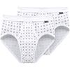 Schiesser Confezione da 2 Slip Sportivi da Uomo con Apertura - Essential a Costine Sottili, Navy_205159, 5