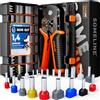 SOMELINE Set di Puntalini, 21 Tipi [0,25-10mm²] Capicorda Elettrici a Crimpare, Crimpatrice Puntalini Esagonale, Pinza Crimpatrice Capicorda, Pinza Capicorda, Attrezzi Elettricista, Kit Elettricista