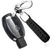 ontto Custodia per Chiave Auto per Mercedes A B C E S Classe CLK ML W164 W245 A209 W204 W212, Accessorio per Telecomando in TPU, Custodia Portachiavi con 2/3 Tasti Nero
