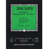 Arches- Bloc Enc 23 x 31 12H Aquarelle 100% Fine 300 g Blanc Nat, A1795092