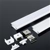 VTAC V-Tac VT-8106-W Profilo da Incasso in Alluminio Col. Bianco per Strisce LED 2MT. - SKU 3368 (4 Pezzi)