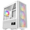 Deepcool Case DeepCool CH560 Digital ATX/EATX/micro ATX/Mini-ITX ARGB in acciao/vetro temperato Bianco [R-CH560-WHAPE4D-G-1]