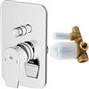 Teorema Miscelatore incasso per doccia Teorema Bing con deviatore Cromato 9B01011-001