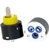Nobili Rubinetterie Cartuccia per miscelatori con doppio perno Nobili diametro 40 mm RCR433