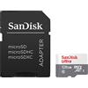 SanDisk Ultra microSD Flash Memory 128GB MicroSDXC UHS-I Class 10