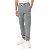 Champion Authentic Pants C-Logo Zip Pantaloni da Tuta, Grigio Melange, XXL Uomo FW23