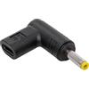 AKYGA Plug for Universal Notebook Adapter AK-ND-C04 USB-C / 4.0 x 1.7 mm