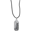 Collana Note Musicali e Strass Cordoncino Nero Regalo Musicale