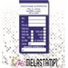 Tagliando auto personalizzato Cambio Olio Filtri POLIPROPILENE alta resistenza