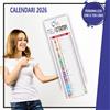 Calendari 2026 silhouette personalizzati con stampa logo gadget pubblicitari