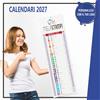Calendari 2027 silhouette personalizzati con stampa logo gadget pubblicitari