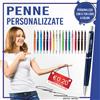 Glotweb Penne Personalizzate stampa colori gadget personalizzata lotto 50 100 200 PD346