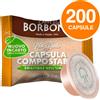 Caffè Borbone 200 Capsule Caffè Borbone Miscela Oro Don Carlo Cremoso Compatibile Lavazza