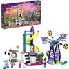 LEGO Friends 41689 La Ruota Panoramica e lo Scivolo Magici con Mini Bamboline