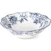 H&H Kensington Insalatiera in Porcellana, Blu e Bianco, 25.5 cm, Design Elegante Stile Inglese, Per Tavola Raffinata