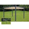 I GIARDINI DEL RE PERGOLA ALLUMINIO CON TELO RETRATTILE MT 3X4X2,2H