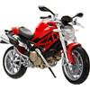 Newray 44023 - Ducati Monster 1100, Scala 1:12, Die Cast, Colori assortiti