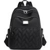Taoyoule Zaino da Donna Leggero Antifurto Mini Zaino Borsa da Viaggio Casual Zaino da Scuola Borsa a Tracolla, Nero