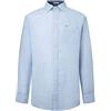 Pepe Jeans Parker Long, Camicia Uomo, Blu (Bleach Blue),S