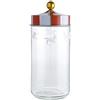 Alessi MW30/150 Circus Barattolo Ermetico in Banda Stagnata e Vetro, 150 cl