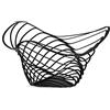 Alessi Trinity ACO04/16 B - Centrotavola di Design, Acciaio Colorato con Resina Epossidica, Nero