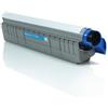 Toner per Oki C810 C830 44059107 ciano 8000pag.