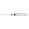 Pic Siringa monouso sterile con ago montato gauge 23 capacità 2,5 ml 1 pezzo