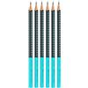 FABER-CASTELL - Matite Grip 2001 Two Tone, 6 pezzi