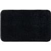MIULEE Tappeto Bagno 40x60cm Nero Ultra Morbido e Felpato, Tappetino Assorbente e Antiscivolo in Microfibra per Bagno, Cucina, Camera da Letto, Corridoio - Lavabile in Lavatrice